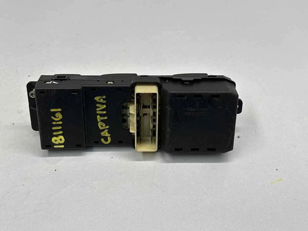 2012 TO 2015 CHEVROLET CAPTIVA SPORT MASTER SWITCH FRONT DRIVER SIDE DOOR OEM 22751705