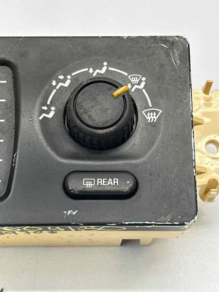 2003 TO 2006 CHEVY TRAIL BLAZER CLIMATE CONTROL HVAC AC MANUAL PANEL OEM 15195333