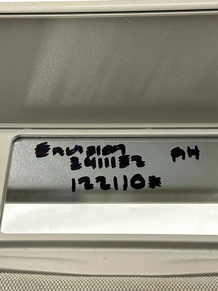 2016 TO 2020 BUICK ENVISION SUN VISOR RIGHT SIDE ASSY OEM 2298049 WITH LIGHT