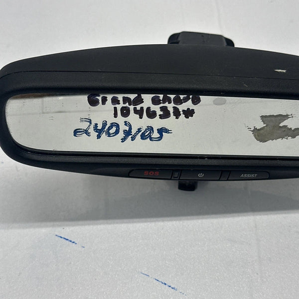 2018 TO 2022 JEEP GRAND CHEROKEE REAR VIEW MIRROR AUTO DIMMING OEM 68358112AB