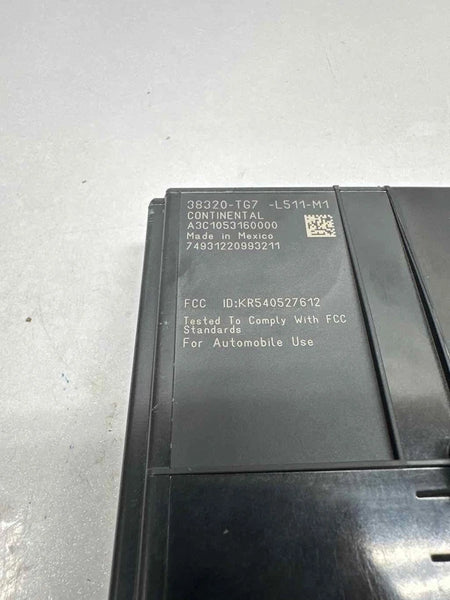 2022 HONDA PILOT SMART POWER CONTROL MODULE US MARKET SE MODEL OEM 38320TG7L51