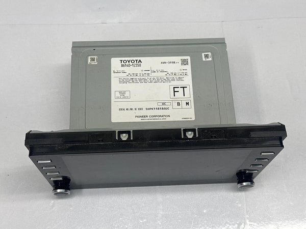 2020 TOYOTA COROLLA RADIO AM FM DISPLAY & RECEIVER ASSY OEM 8614012350 SEDAN
