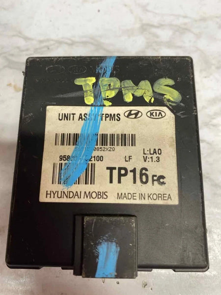 2016 TO 2019 HYUNDAI SONATA SUSPENSION CONTROL TPMS MODULE UNIT US MARKER 95800C2100