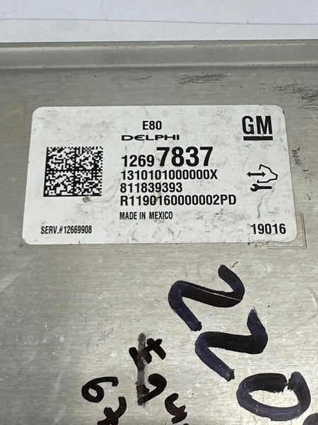 2018 TO 2020 CHEVROLET EQUINOX ENGINE CONTROL UNIT ECM ECU 1.5L ASSY OEM 12697837