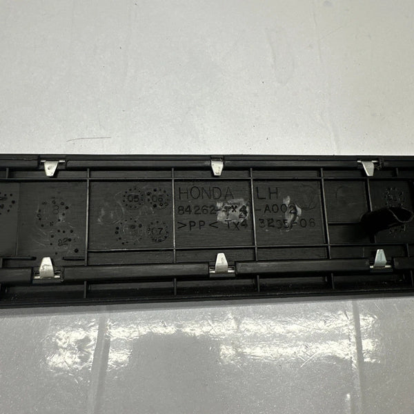 2013 TO 2018 ACURA RDX SILL SCUFF PLATE REAR LEFT DOOR COVER TRIM OEM 84262TX4A00