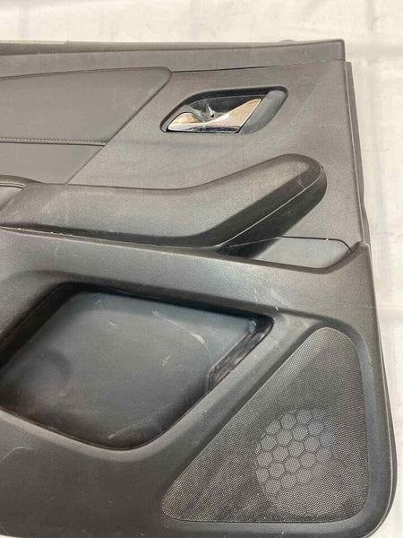 Moldura de panel de puerta trasera izquierda para Chevrolet Traverse 2018-2023, color negro, OEM 84824175 