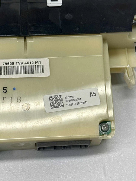 2016 TO 2018 ACURA ILX CLIMATE CONTROL HVAC AC PANEL PREMIUM ASSY OEM 79600TV9A512