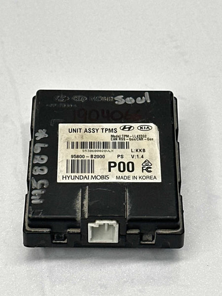2014 TO 2016 KIA SOUL SUSPENSION CONTROL TPMS MODULE UNIT ASSY OEM 95800B2000