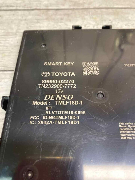 Toyota Corolla theft locking control module 2020 sedan xse 8999002270