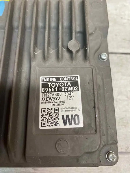 Toyota Corolla engine control unit 2020 ecm ecu brain box 2.0L OEM 896610ZW02