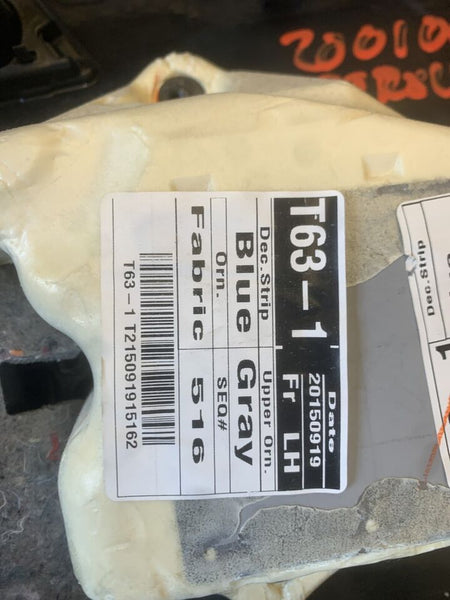 Acabamento do painel da porta do Toyota Corolla 14 16 lado esquerdo dianteiro cinza assy OEM 6762002R2121