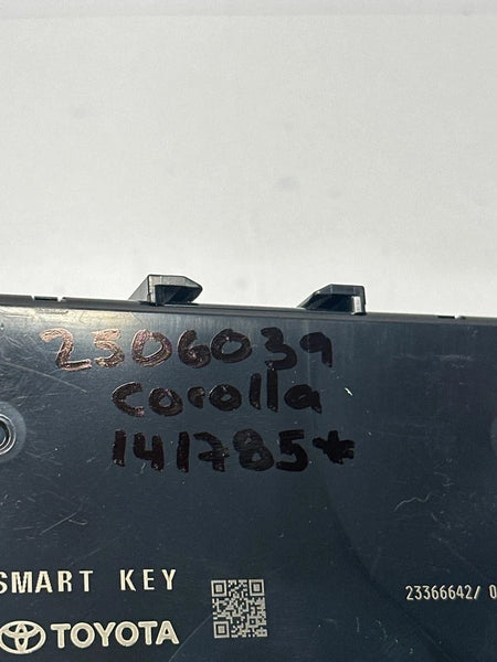 2020 TO 2024 TOYOTA COROLLA SMART KEY CONTROL MODULE UNIT ASSY OEM 8999012530