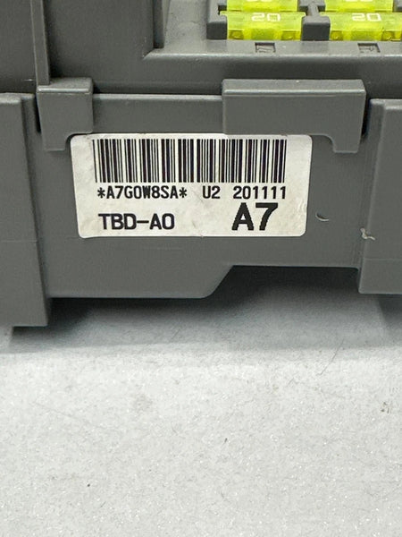 2021 HONDA CIVIC JUNCTION BOX FUSE RELAY CABIN BLOCK BOX ASSEMBLY OEM TBDA0