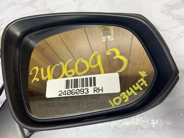 20 21 22 23 TOYOTA HIGHLANDER DOOR MIRROR RIGHT SIDE BLIND SPOT GRAY 1G3 879100E371