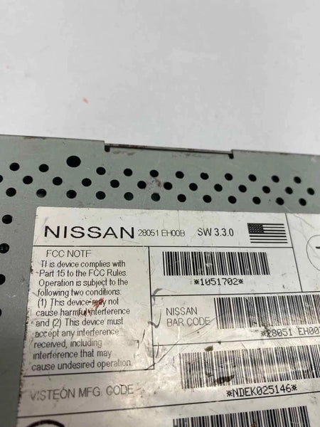 2015 INFINITI Q40 RADIO AM FM TUNER MODULE UNIT SEDAN ASSEMBLY OEM 28051EH00B