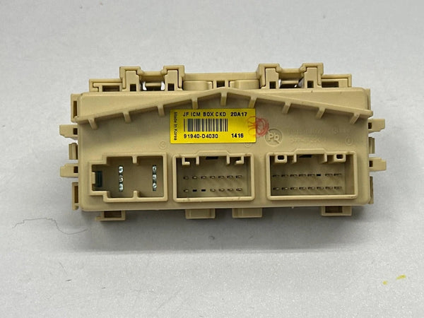 2016 TO 2020 KIA OPTIMA IGNITION CONTROL MODULE FUSE RELAY ASSEMBLY OEM 91940D4030