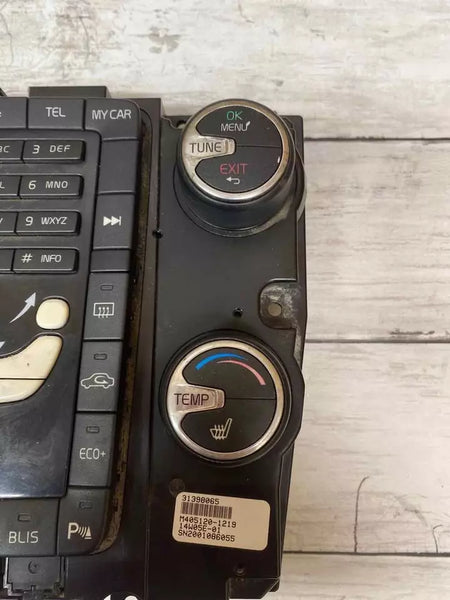 14 15 16 17 18 VOLVO S60 RADIO AM FM RADIO CONTROL PANEL HEATED SEATS ASSY OEM 31324828