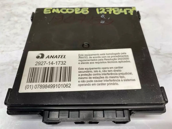 18 19 20 21 22 BUICK ENCORE MÓDULO DE CONTROL DE BLOQUEO ANTIRROBO CON ENTRADA SIN LLAVE OEM 13510106