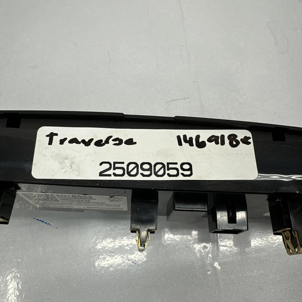 2018 TO 2021 CHEVROLET TRAVERSE CLIMATE CONTROL FRONT AC PANEL ASSY OEM 84216553