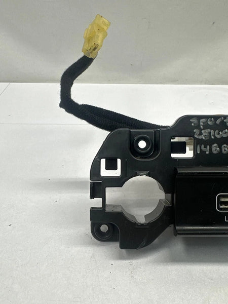 2022 KIA SPORTAGE CENTER CONSOLE USB PORT CHARGER WITH BRACKET ASSY OEM