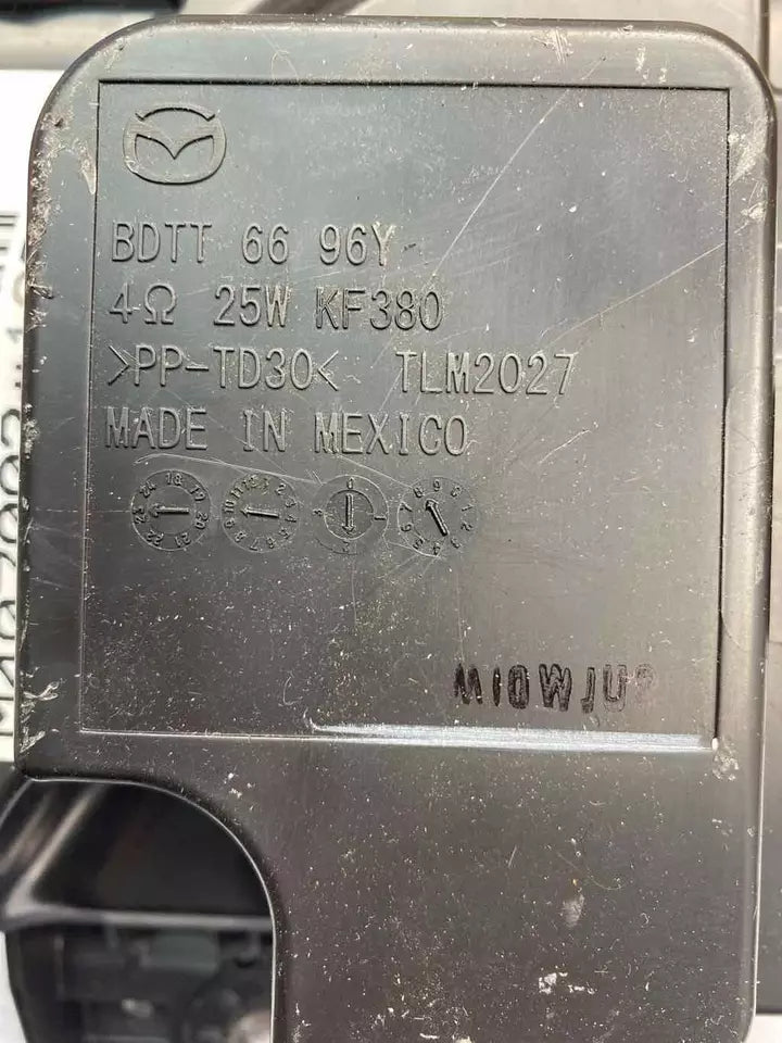 20 21 22 23 MAZDA CX-30 SUBWOOFER FRONT LEFT DOOR SPEAKER BASS OEM
