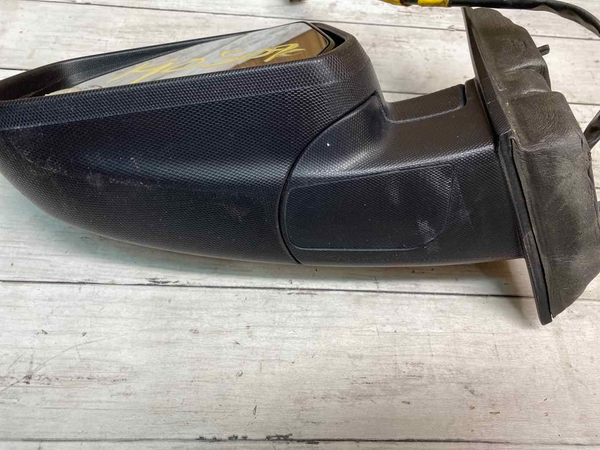 CHEVROLET EQUINOX DOOR MIRROR 10 11 LEFT SIDE BLACK TEXTURED ASSY OEM 20858707