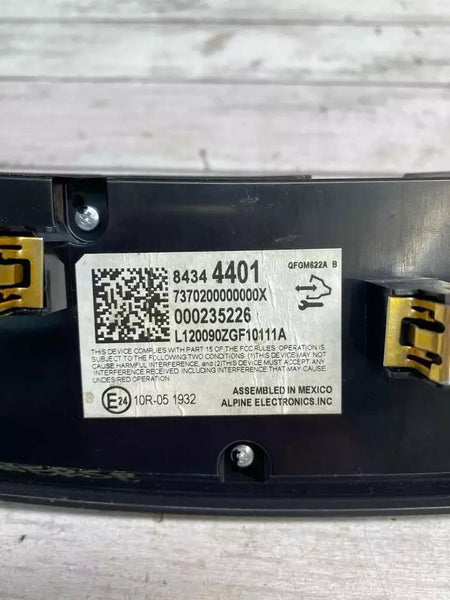 Chevrolet Traverse controle de clima 18 a 21 painel aquecedor OEM ac hvac 84344401