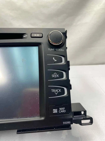 2017 TO 2019 TOYOTA HIGHLANDER RADIO AM FM RADIO DISPLAY SCREEN & RECEIVER 861000E293