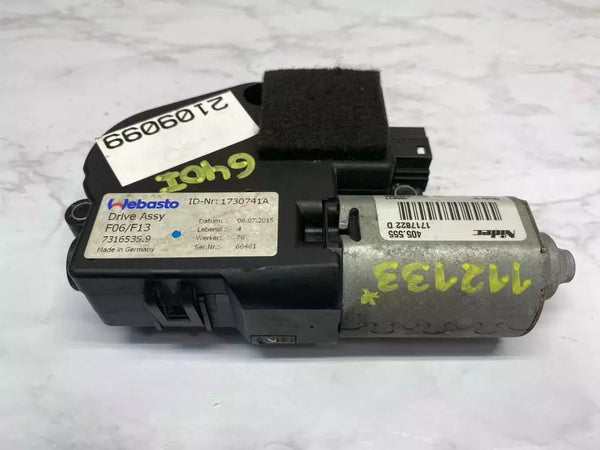 12 13 14 15 16 17 18 19 BMW 640I MOTOR DE TECHO CORREDIZO MOTOR DE TECHO CORREDIZO GRAN COUPE MODELO BASE OEM 73165359