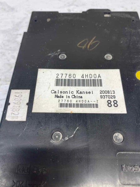 2014 2015 INFINITI Q50 CLIMATE CONTROL HVAC AC MODULE UNIT 3.7L OEM 277604HD0A