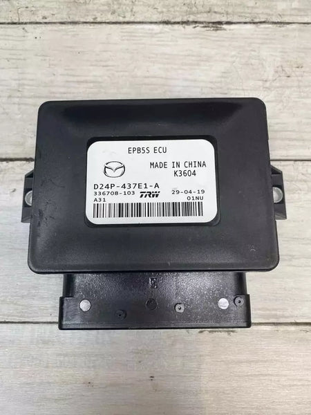 Mazda CX3 electric parking 19 20 brake system control module assy OEM D24P437E1A