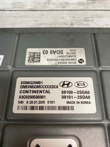 Hyundai Sonata engine control unit 20 21 ecm ecu brain modul OEM 2.5L 391002SDA0