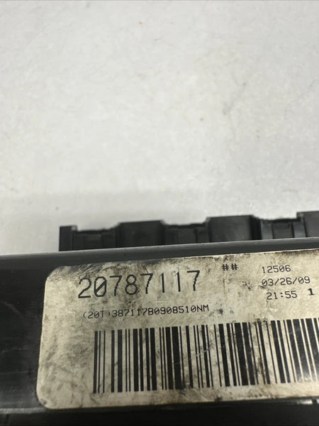 2007 TO 2009 GMC SIERRA 1500 PICKUP CLIMATE CONTROL AC PANEL MANUAL OEM 20787117