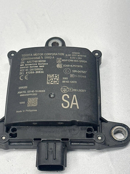 2020 TO 2024 TOYOTA COROLLA CRUISE CONTROL ADAPTIVE RADAR OEM A2C7749190200 SEDAN