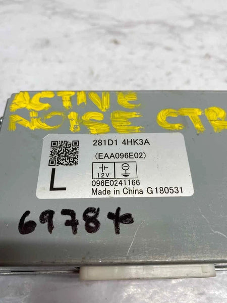 2019 INFINITI Q50 ACTIVE NOISE CONTROL BCM BODY CONTROL MODULE OEM 281D14HK3A