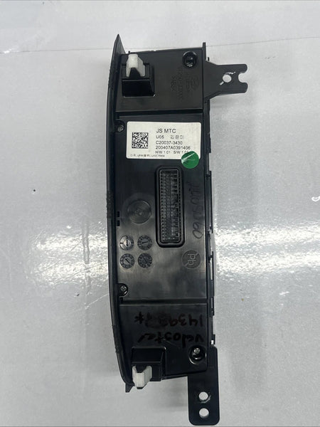 2019 2020 HYUNDAI VELOSTER CLIMATE CONTROL HVAC AC PANEL ASSY OEM 97250J3040RWS