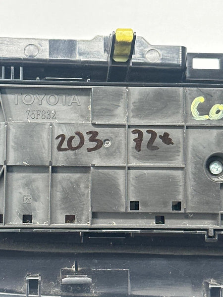 2014 TO 2016 TOYOTA COROLLA CLIMATE CONTROL AC AUTO PANEL ASSY OEM 5590002500