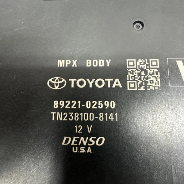 2020 TO 2023 TOYOTA COROLLA MULTI NETWORK CONTROL BODY MODULE SEDAN OEM 8922102590
