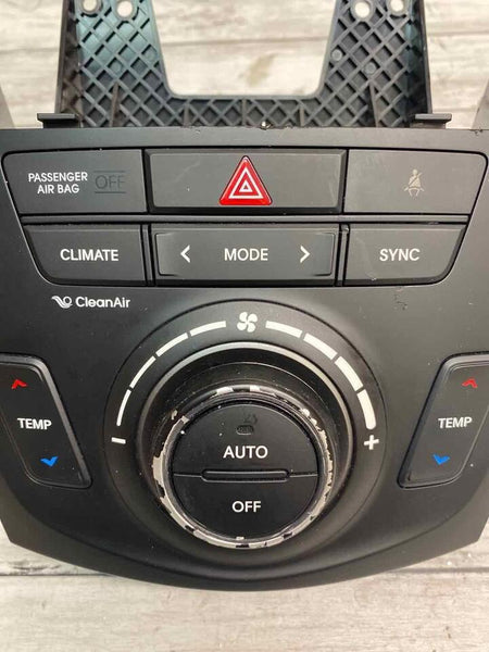 Hyundai Sonata climate control 17 to 18 HVAC AC heater panel OEM assy 972504ZEA0