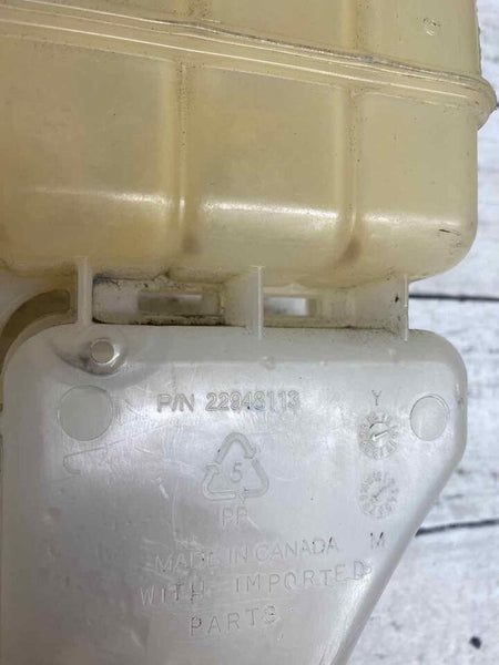 Chevrolet Camaro radiator coolant overflow tank from 2016 to 2022 OEM 22948113