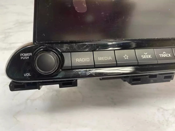 RECEPTOR DE RADIO AM FM CON PANTALLA KIA FORTE 19 20 21 SED US OEM 96160M7070WK VER FOTOS