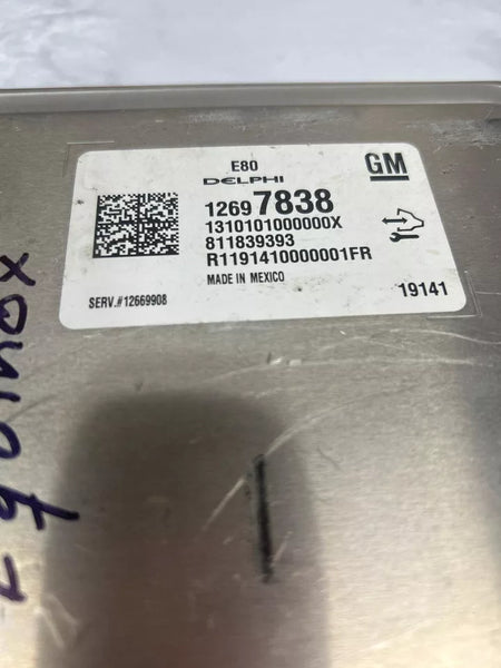 2018 19 20 CHEVROLET EQUINOX UNIDADE DE CONTROLE DO MOTOR ECM MÓDULO ECU 2.0L OEM 12669908