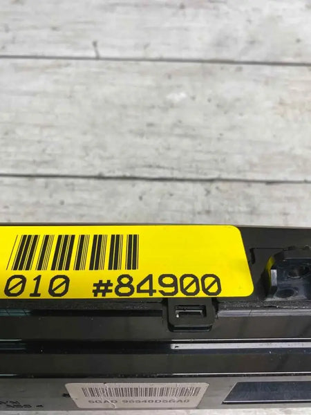Painel de controle de instrumentos de rádio AM FM Kia Optima 19 a 20 OEM assy 96540D5GA0WK