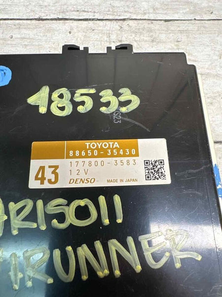 Toyota 4Runner climate control module 14 19 hvac ac heater unit OEM 8865035430