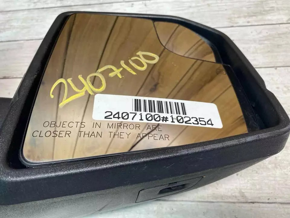 2019 2020 FORD F150 DOOR MIRROR RIGHT SIDE BLACK TEXTURED SIGNAL