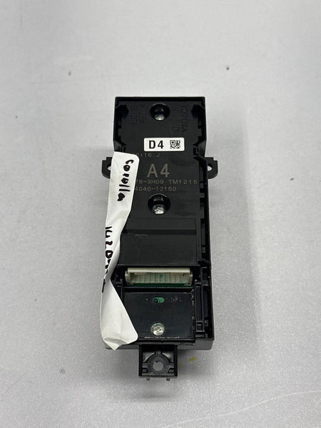 2020 TO 22 TOYOTA COROLLA MASTER SWITCH FRONT DRIVER SIDE DOOR OEM 8404012150 SEDAN