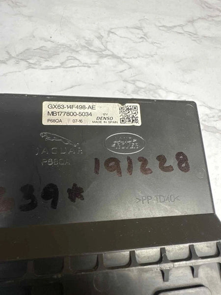2017 JAGUAR XE CLIMATE CONTROL HVAC AC MODULE UNIT ASSEMBLY OEM GX6314F498AE
