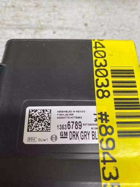 Chevrolet Traverse network gateway 2018 to 2022 control module OEM assy 13536789