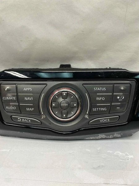 2017 NISSAN PATHFINDER CLIMATE CONTROL HVAC AC & AUDIO PANEL OEM 9PJ1A210261