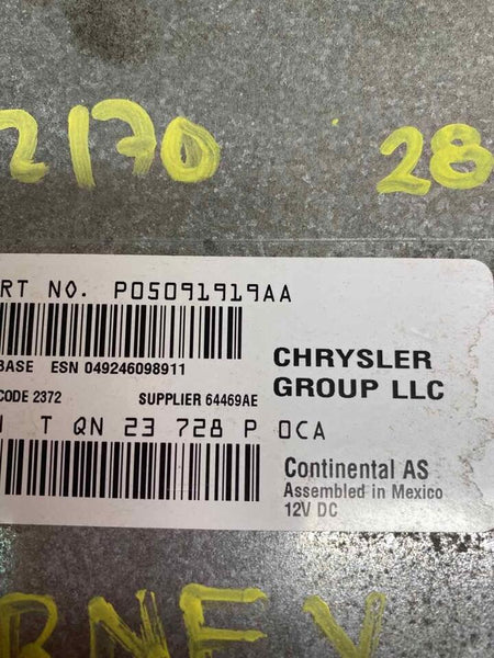 Receptor de radio Dodge Journey 2013-2020, conjunto de receptor de radio OEM 05091919AA
